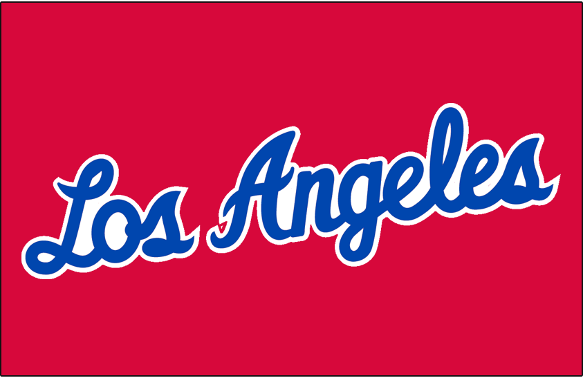 Los Angeles Clippers 1987-1989 Jersey Logo iron on transfers for T-shirts